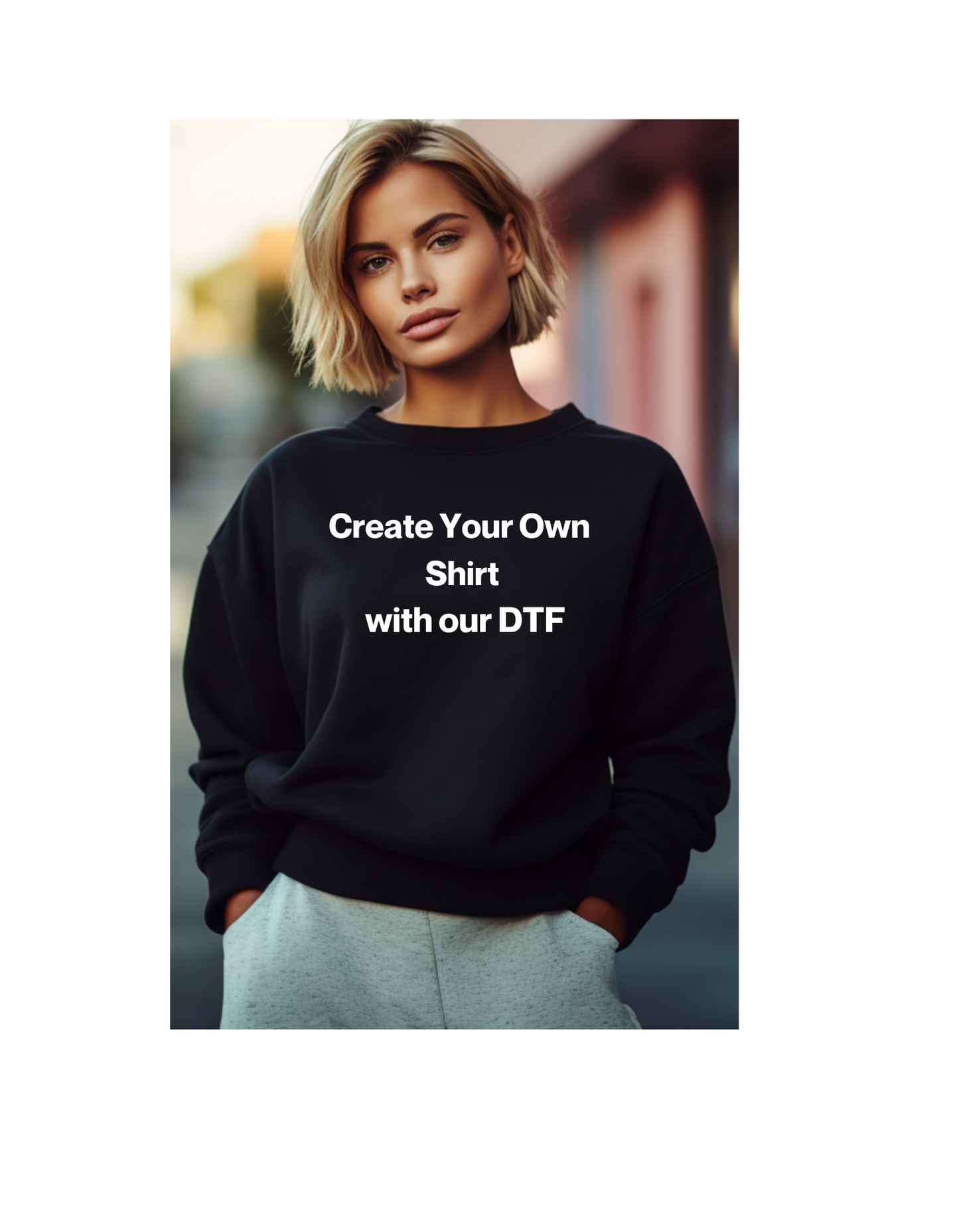 Create Your Own Shirt with our DTF Design